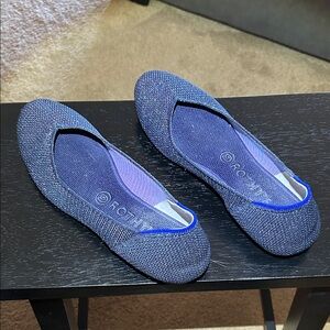 Rothy's Women's Navy Blue Knit Flats